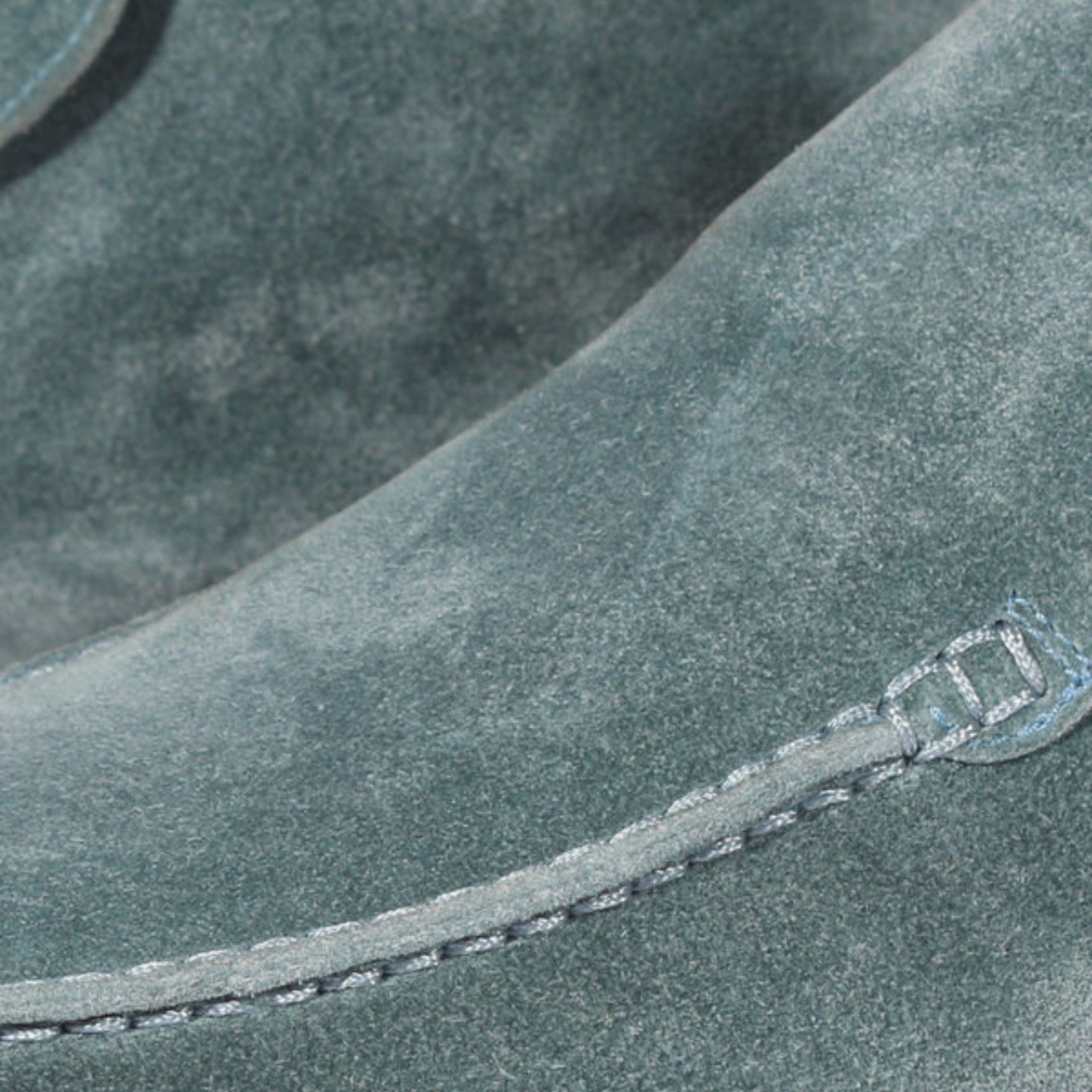 The Como Suede City Loafer in Petrol