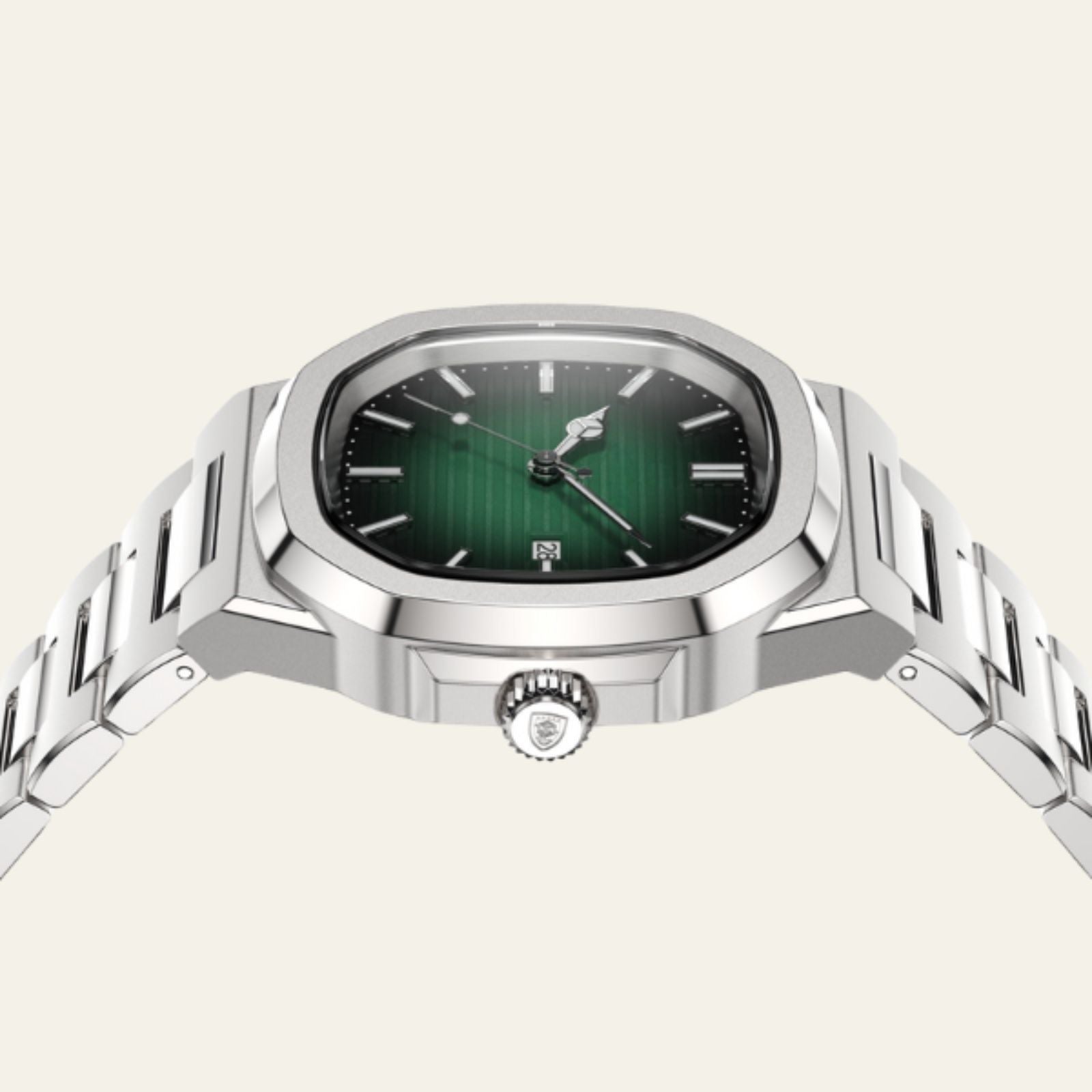 The Geneva Stainless Steel Automatic Watch