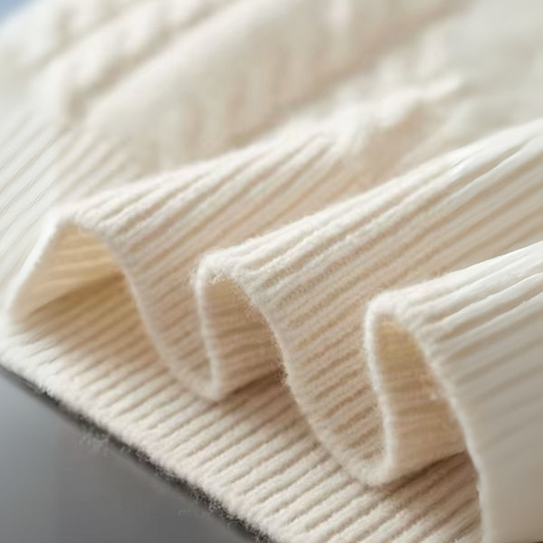 The Cortina Merino Wool Quarter Zip Sweater