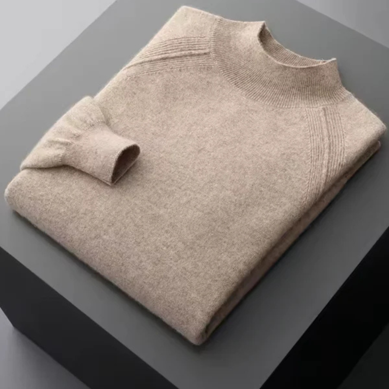 The Lucerne Merino Mockneck