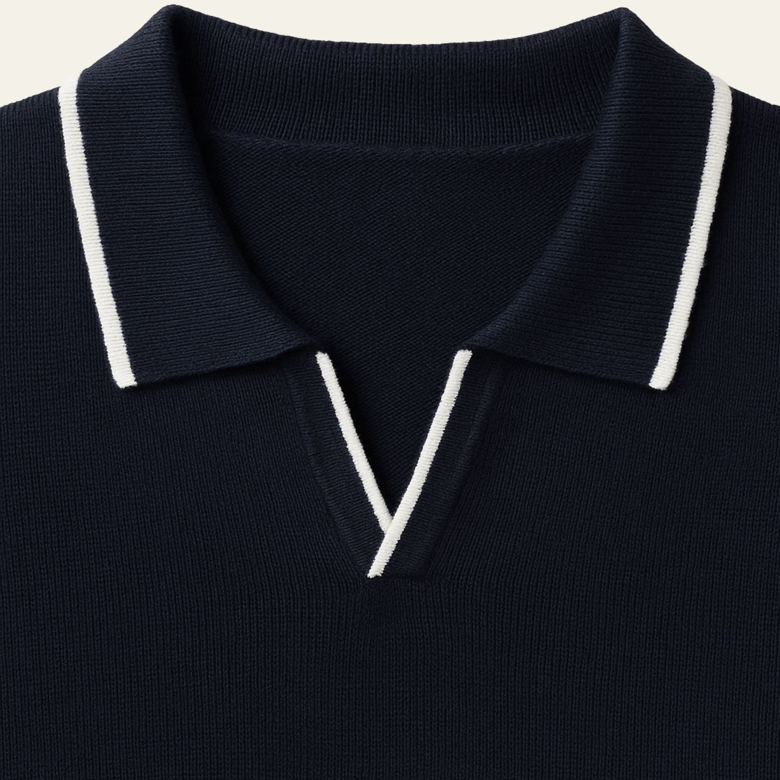 The Riviera Edge Knit Polo