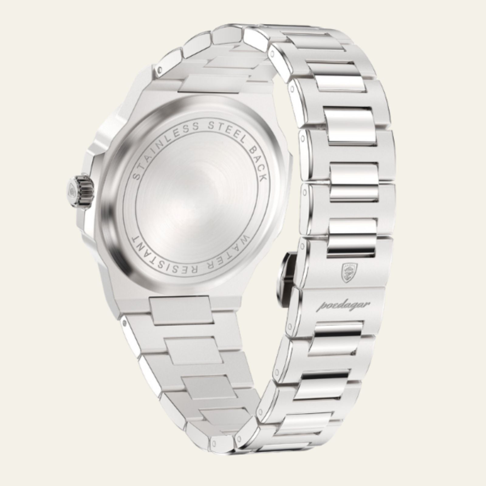 The Geneva Stainless Steel Automatic Watch