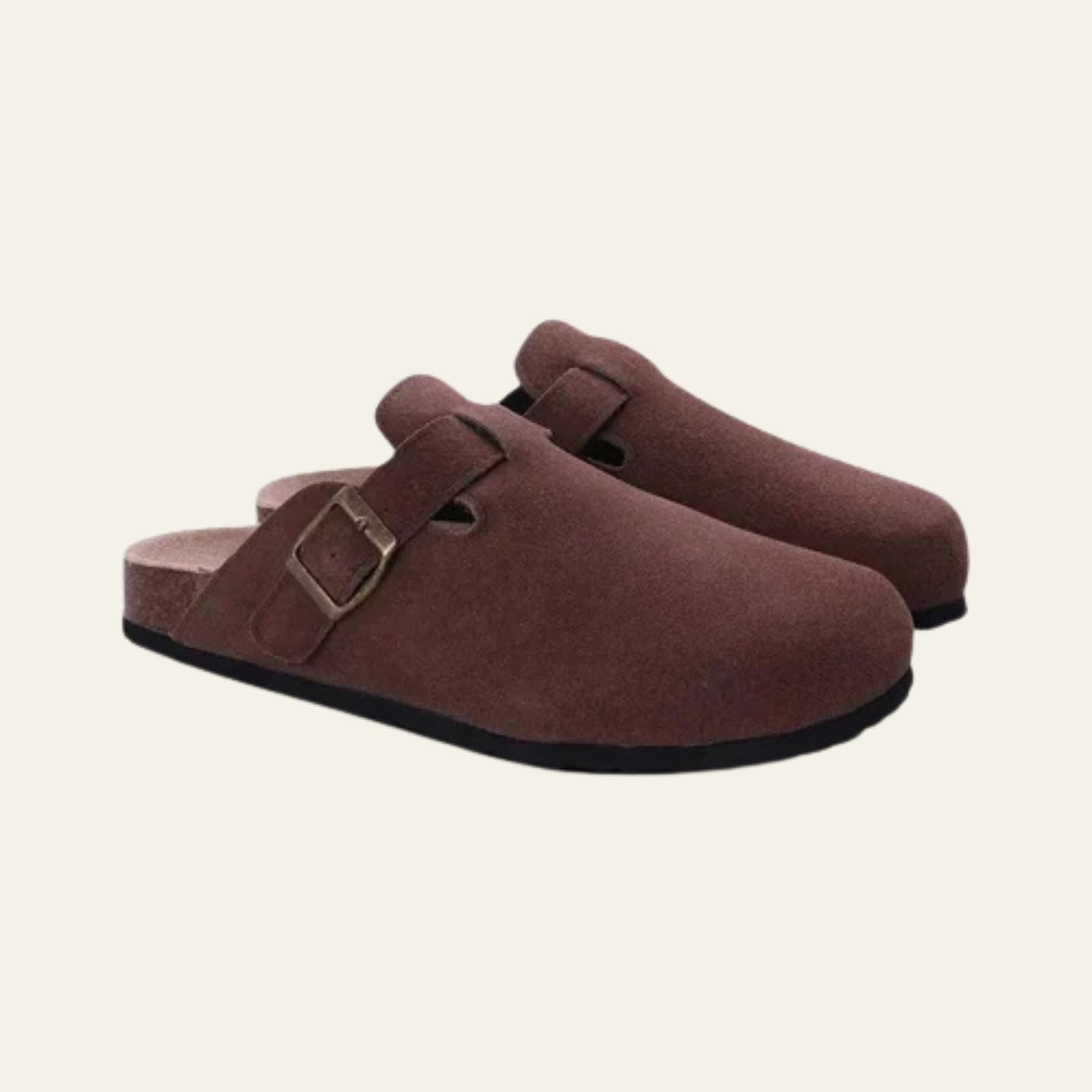 The Cannes Suede Clog