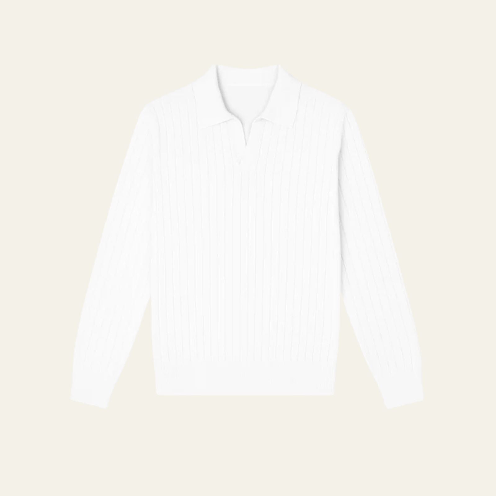 The Stockholm Ribbed Knit Polo