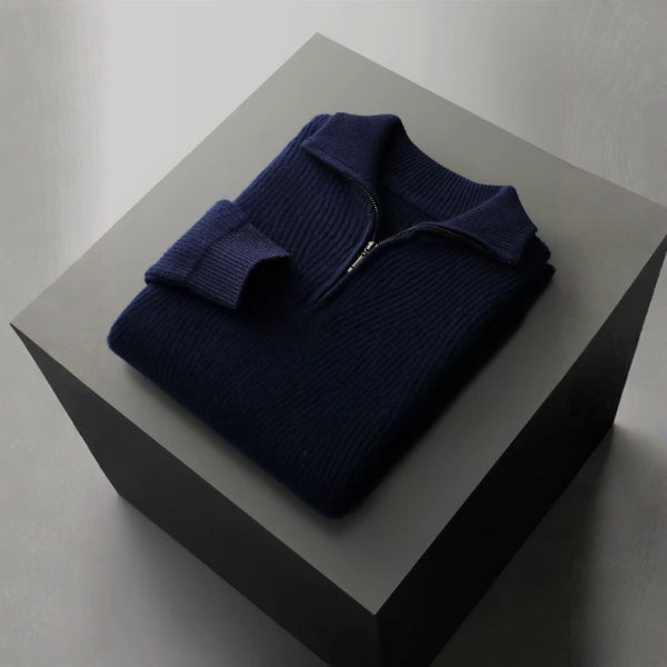 The Verbier Merino Wool Quarter Zip