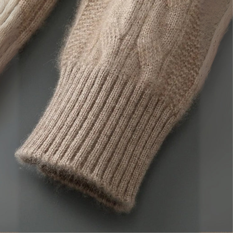 The Vienna Merino Wool Cable Knit