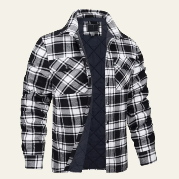 The Geneva Flannel Lined Shirt Jacket