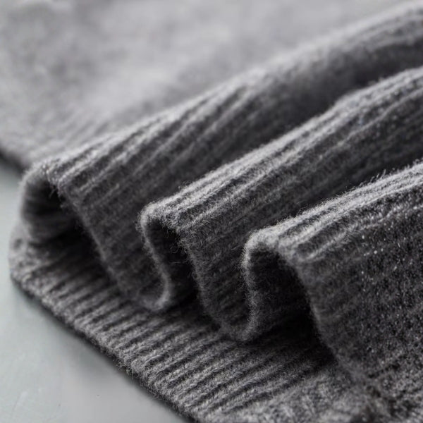 The Oslo Cashmere Zip Knit