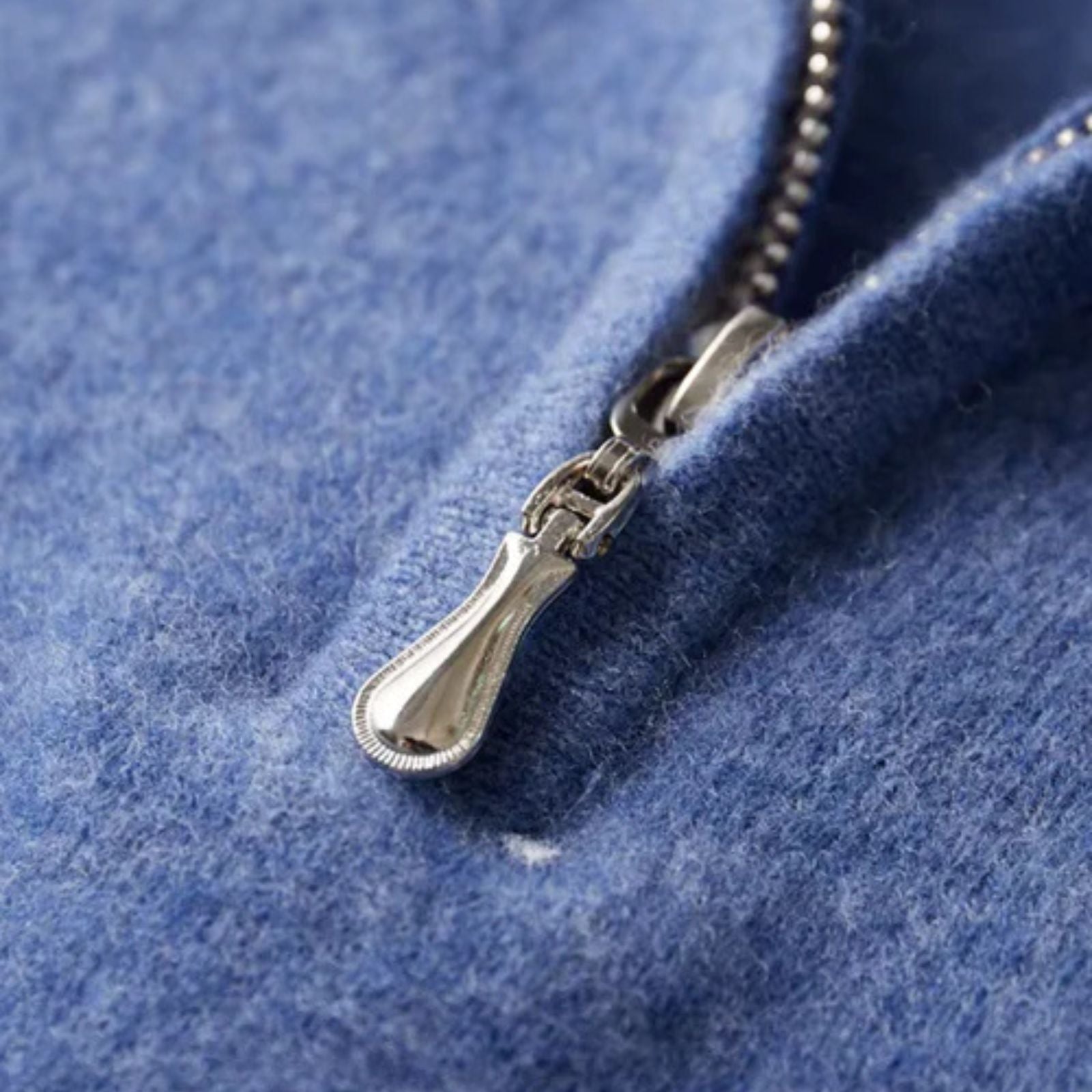The Como Merino Wool Quarter Zip Polo