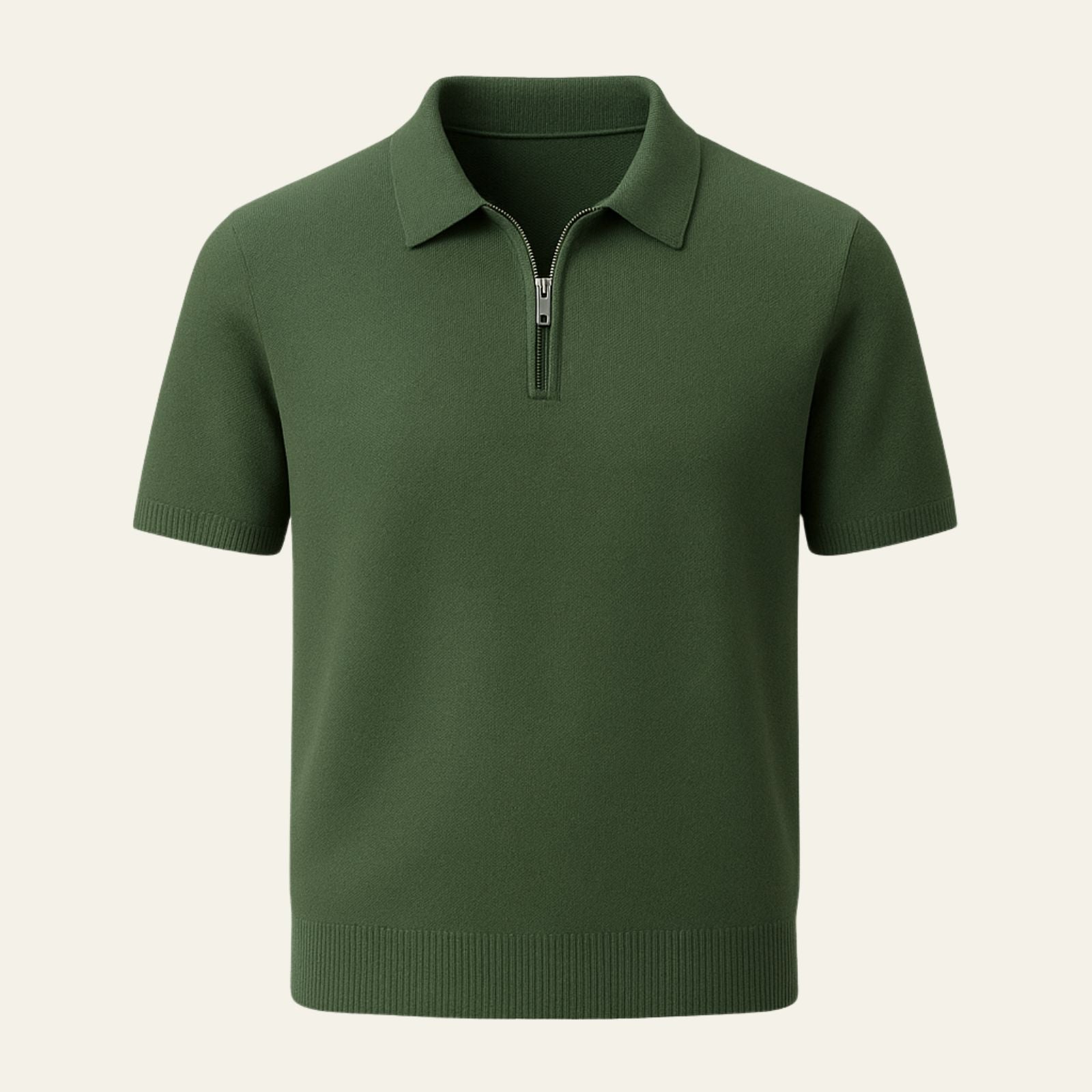 The Palermo Quarter-Zip Polo