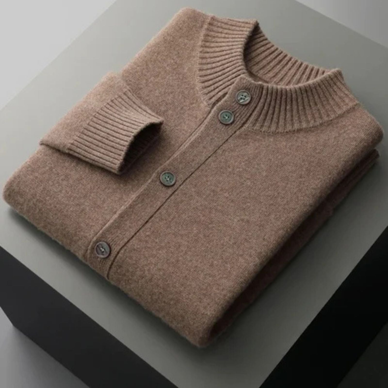 The Vienna Cashmere Button Cardigan
