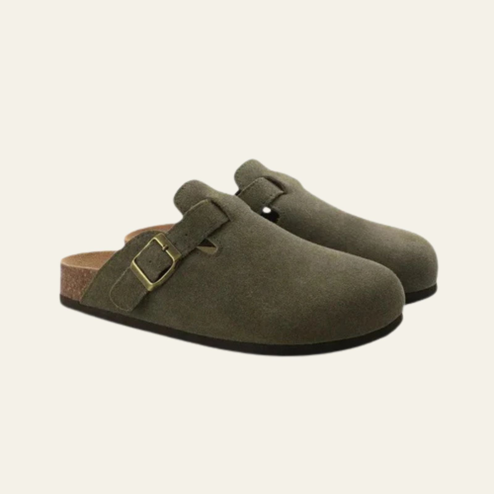 The Cannes Suede Clog