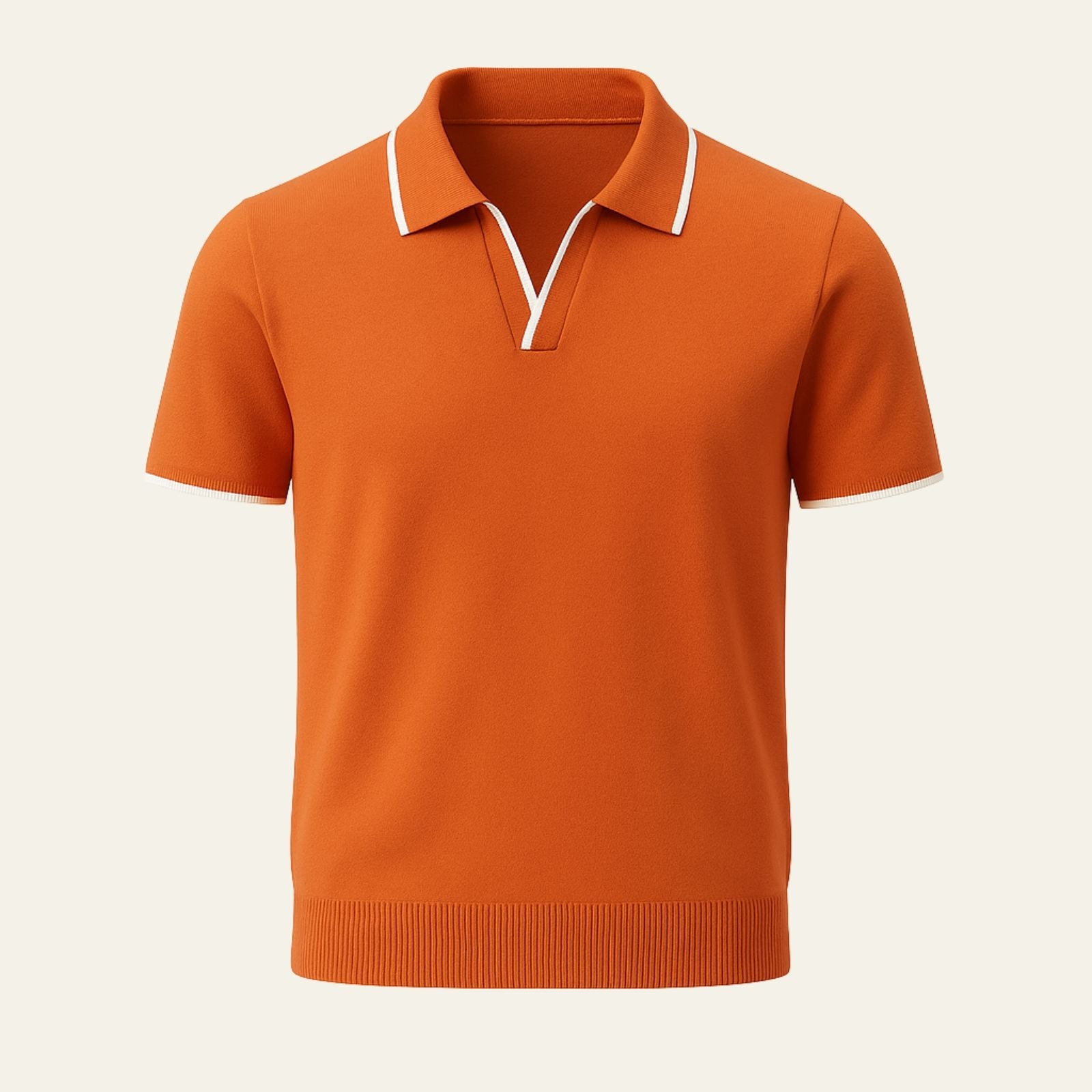 The Riviera Edge Knit Polo