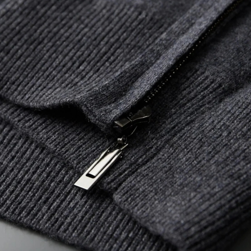 The Marais Cashmere Zip Hoodie