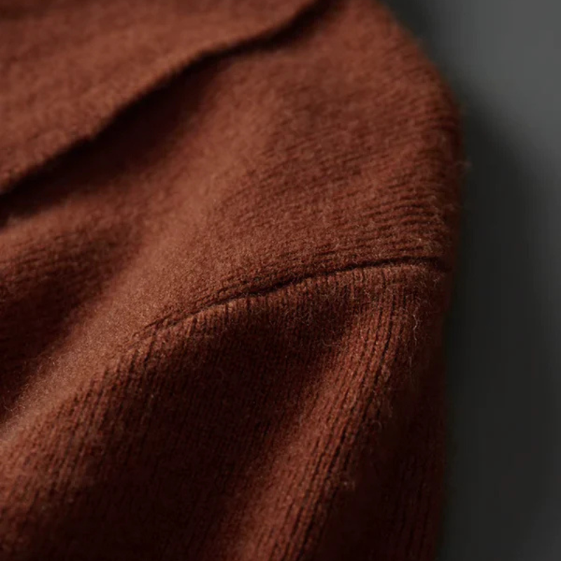 The Verona Merino Polo Sweater