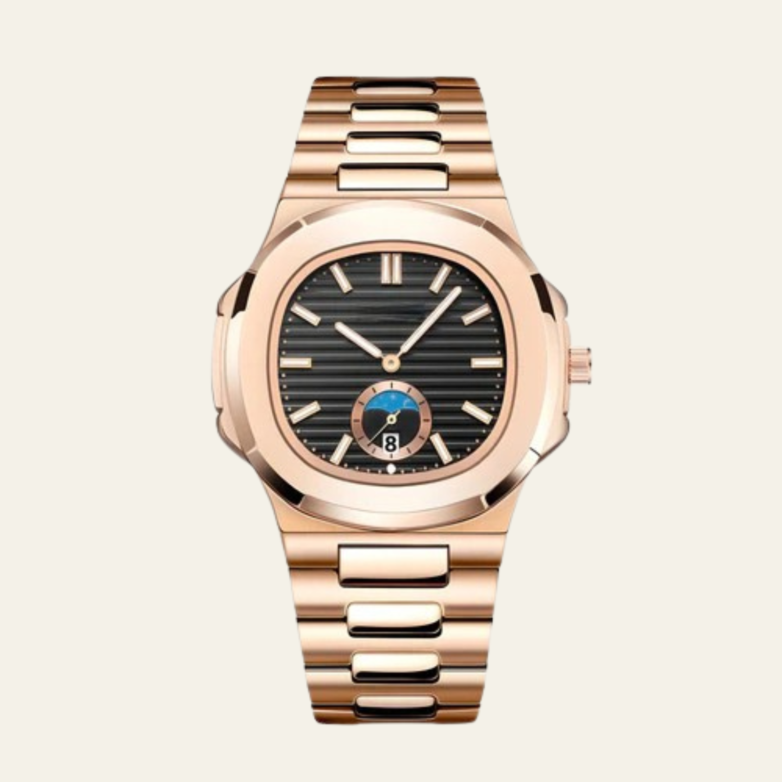 The Marseille Stainless Steel Nautical Watch