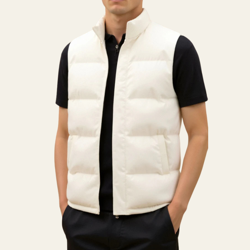 The Lucerne Quilted Puffer Gilet