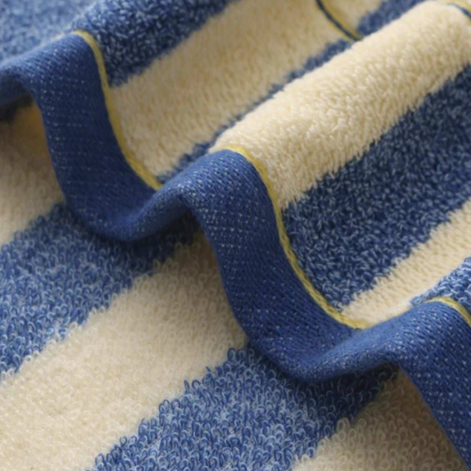 The Riviera Coastal Stripe Hand Towel