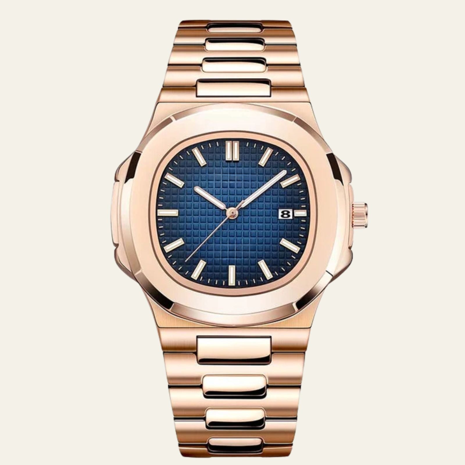 The Riviera Quartz Steel Watch