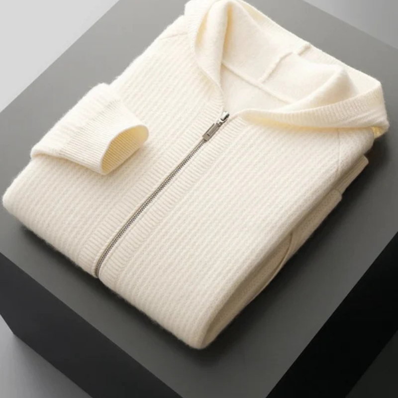 The Geneva Merino Zip Hoodie