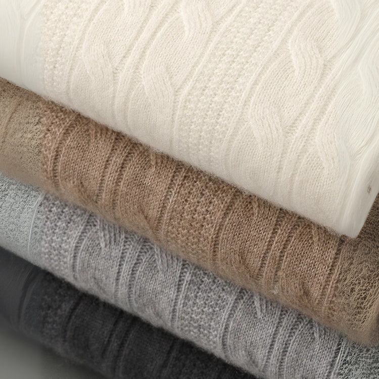 The Vienna Merino Wool Cable Knit