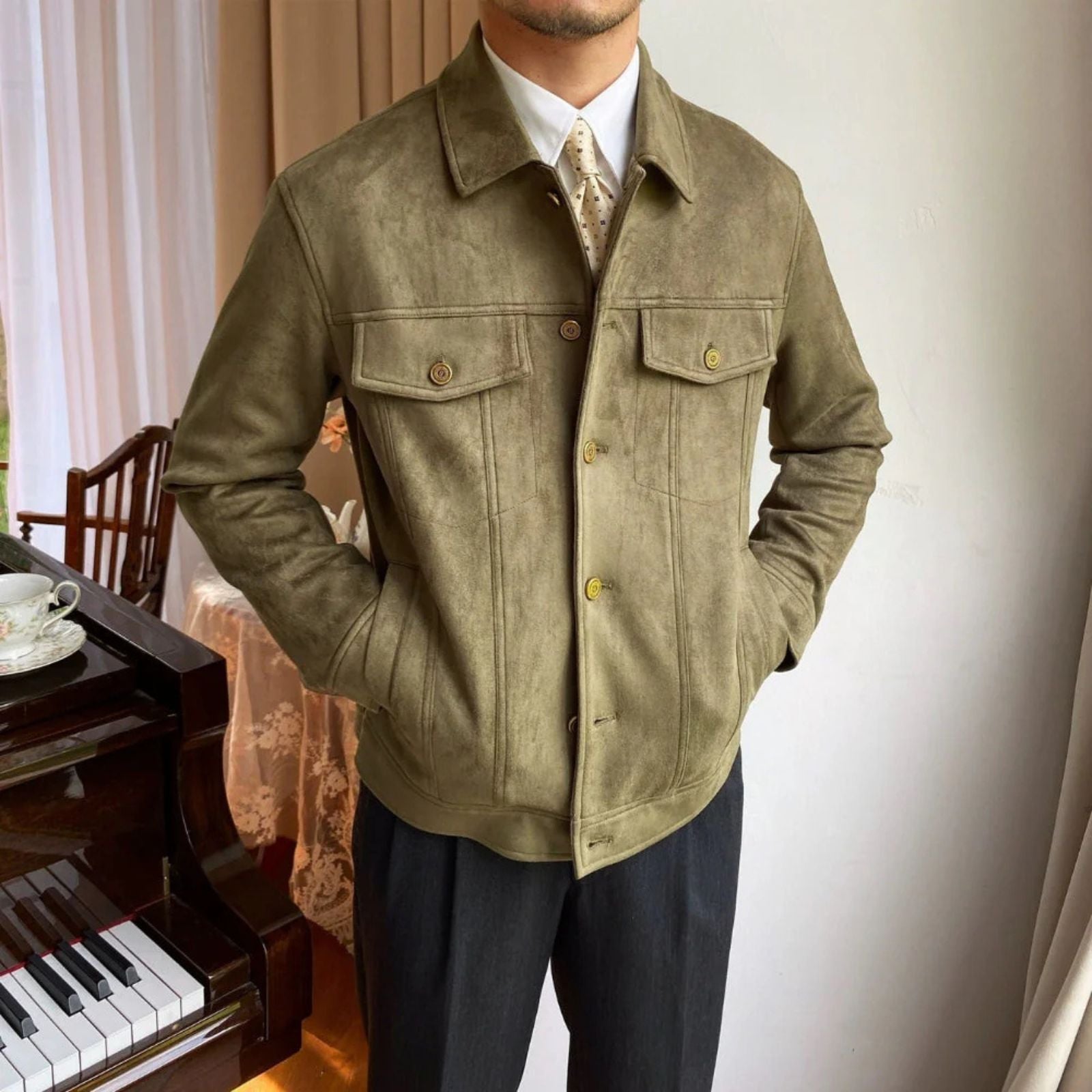 The Cortina Lapel Jacket