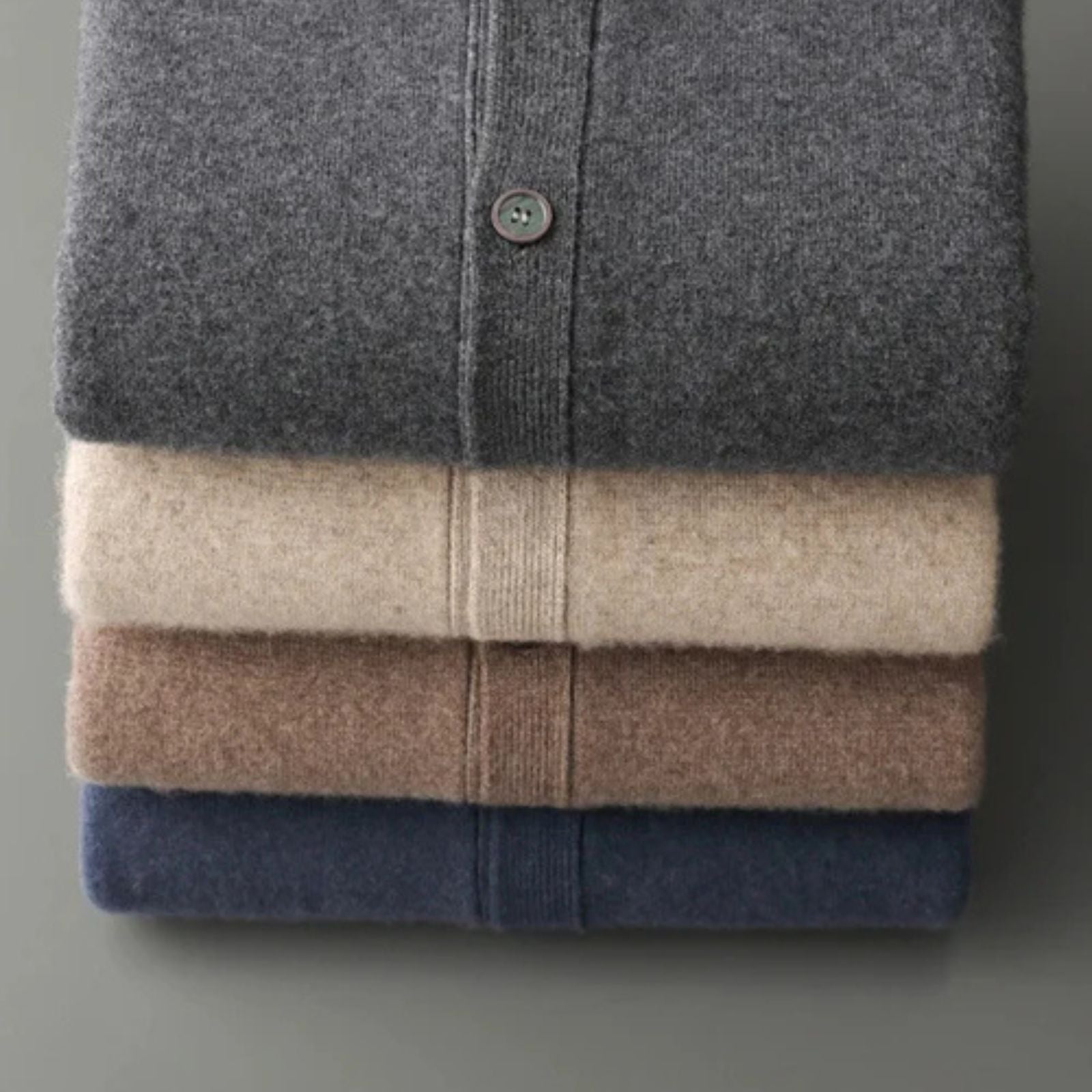 The Vienna Cashmere Button Cardigan