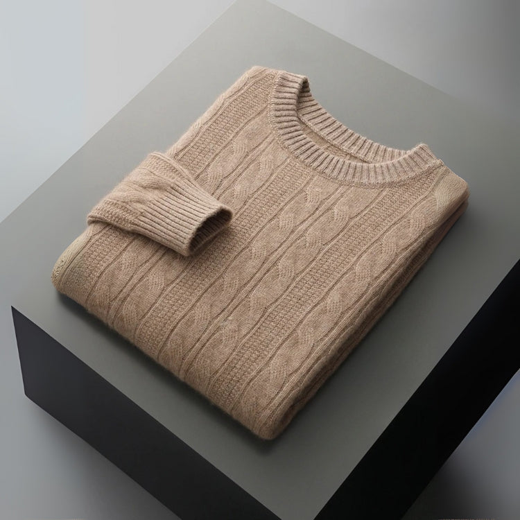 The Vienna Merino Wool Cable Knit