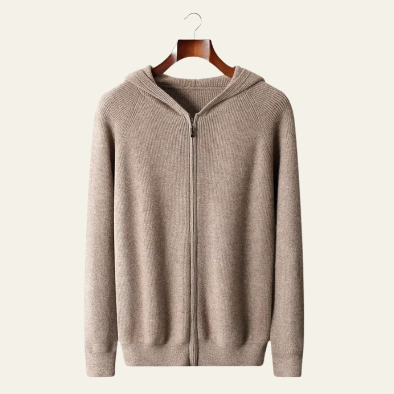 The Cortona Merino Zip Hoodie