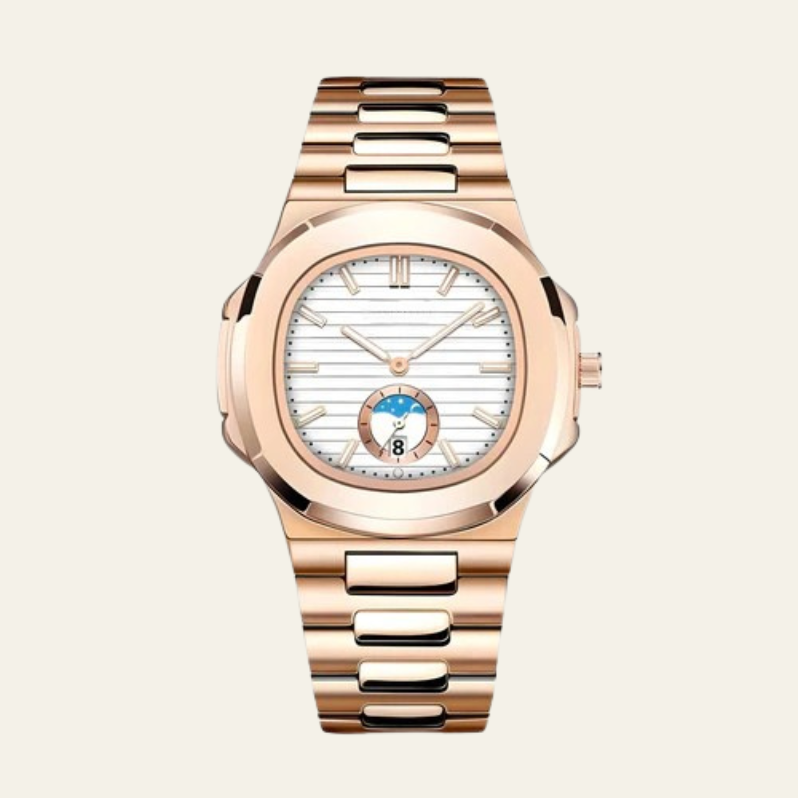 The Marseille Stainless Steel Nautical Watch