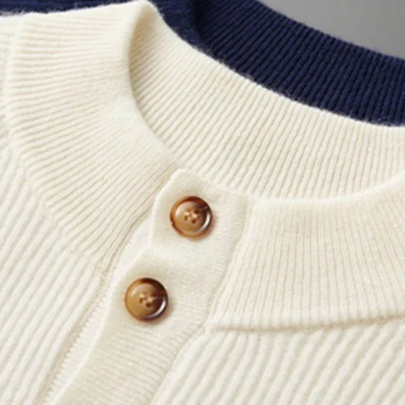 The Lucerne Cashmere Tailored Button Sweater