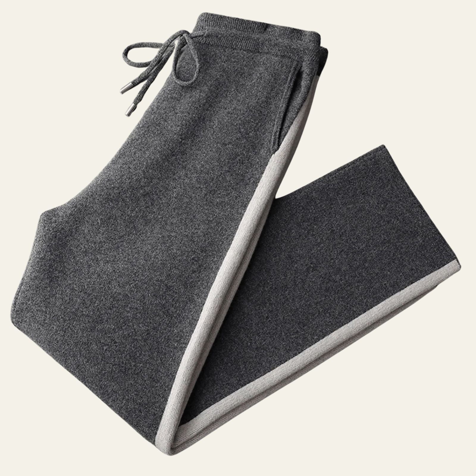 The Riviera Merino Wool Striped Straight-Leg Pant
