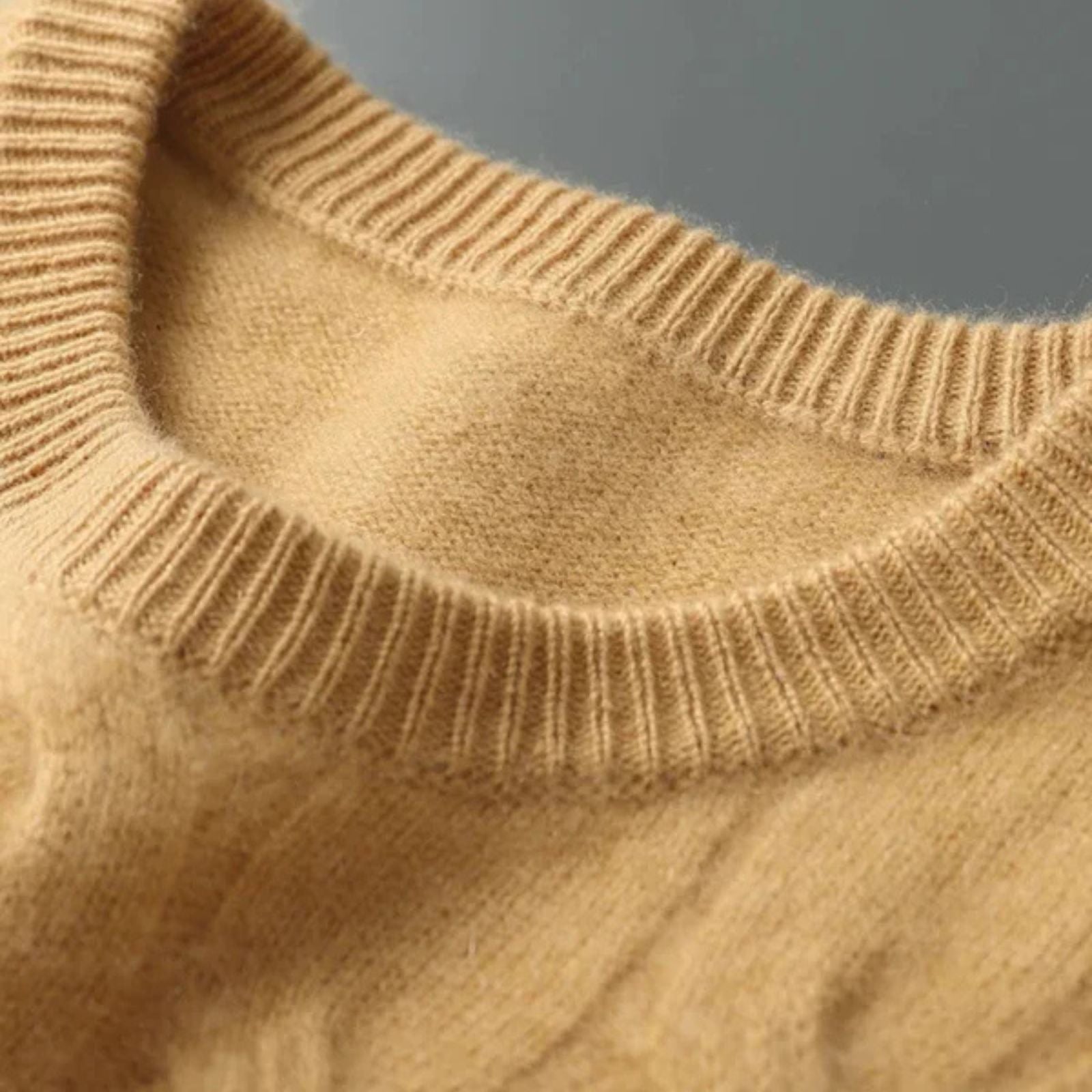 The St. Moritz Cashmere Cable Knit Sweater