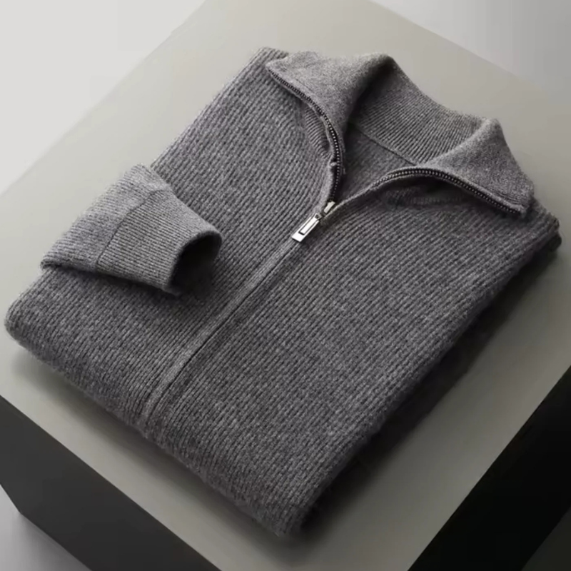 The Cap d’Antibes Cashmere Zip Vest