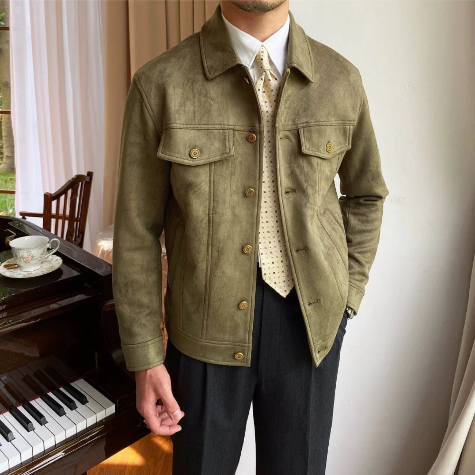 The Cortina Lapel Jacket
