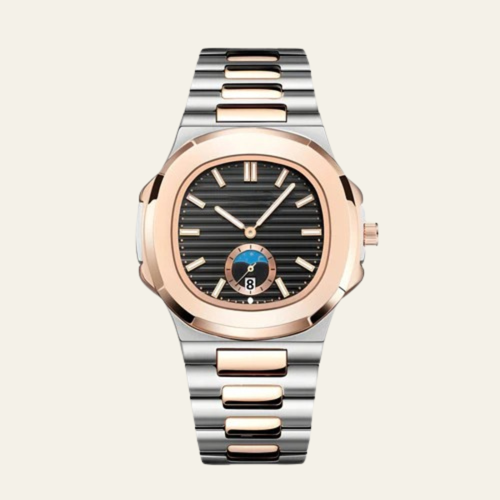 The Marseille Stainless Steel Nautical Watch