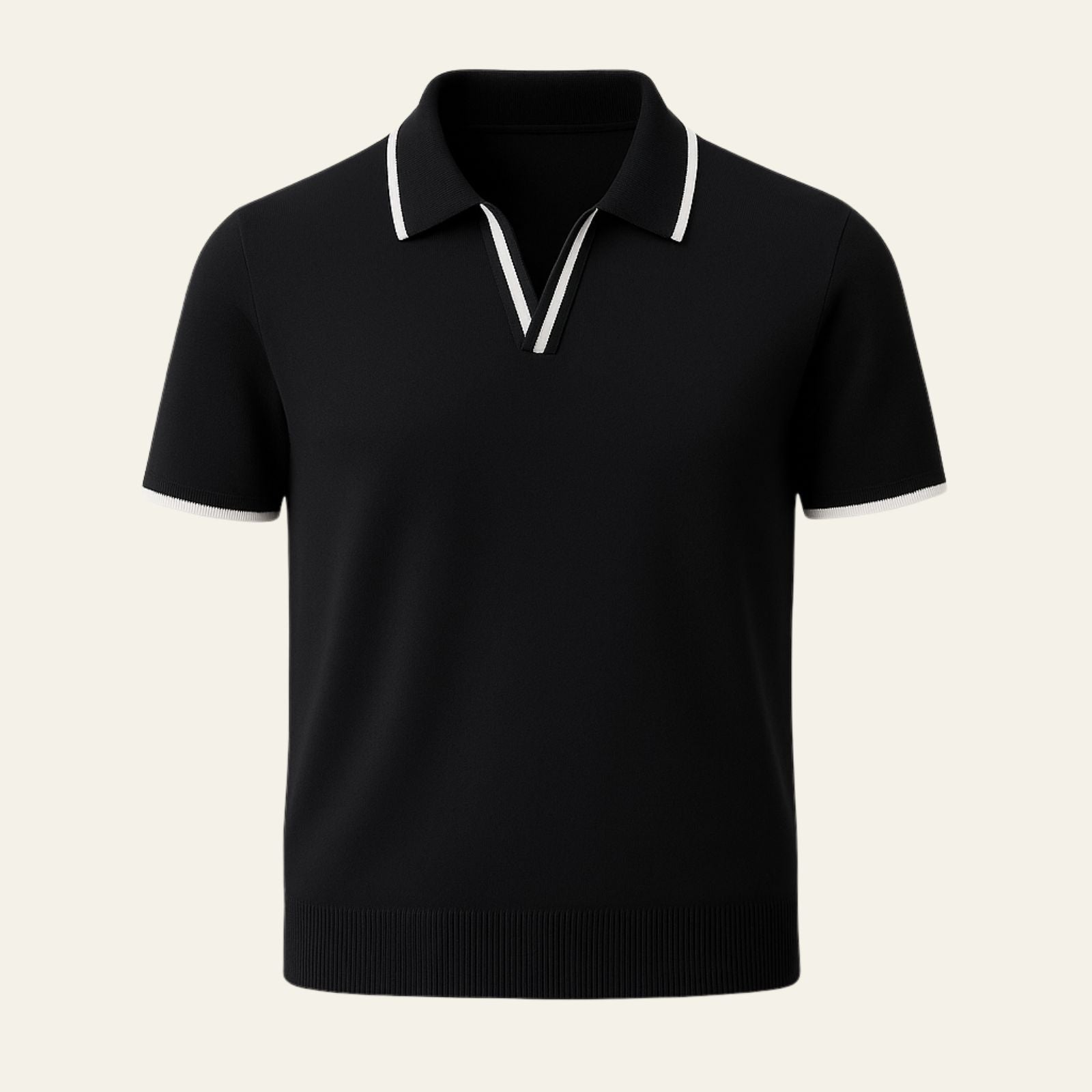 The Riviera Edge Knit Polo