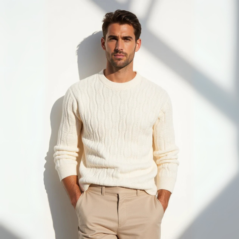The Milan Cable Knit Sweater