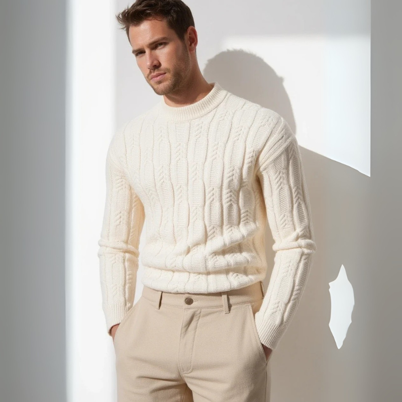 The Milan Cable Knit Sweater