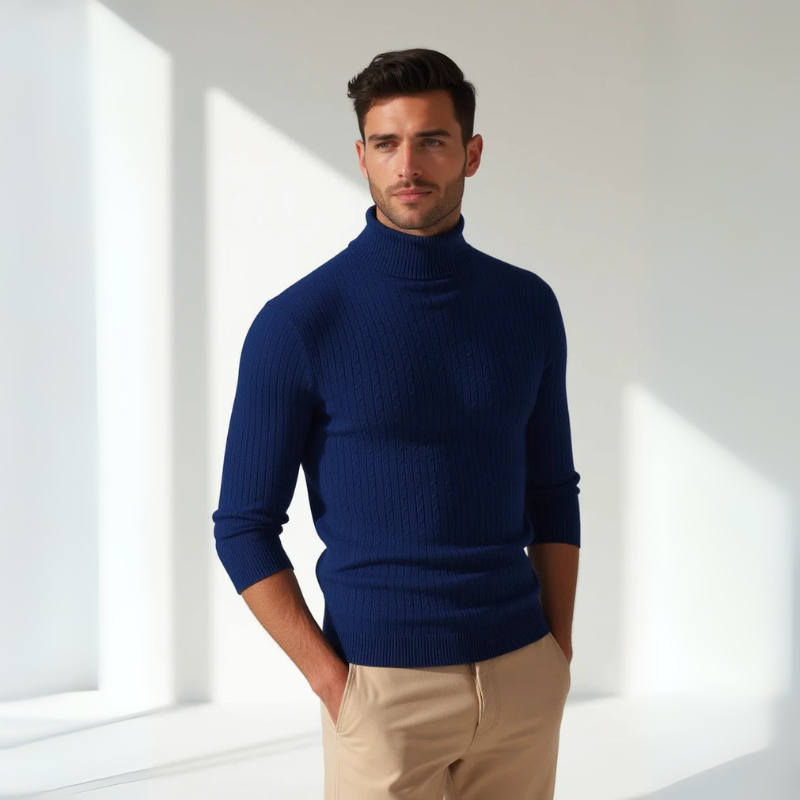 The Geneva Ribbed Turtleneck