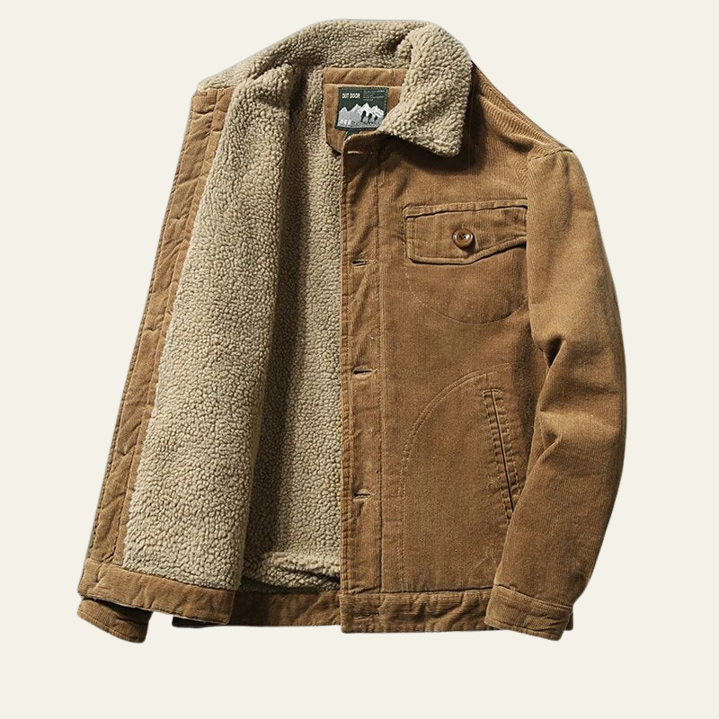 The Marseille Corduroy Winter Jacket
