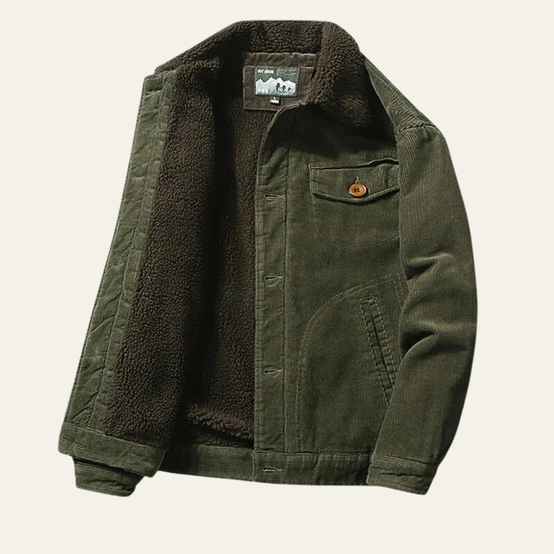 The Marseille Corduroy Winter Jacket