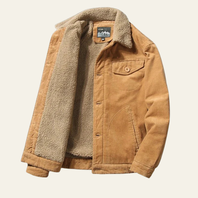 The Marseille Corduroy Winter Jacket
