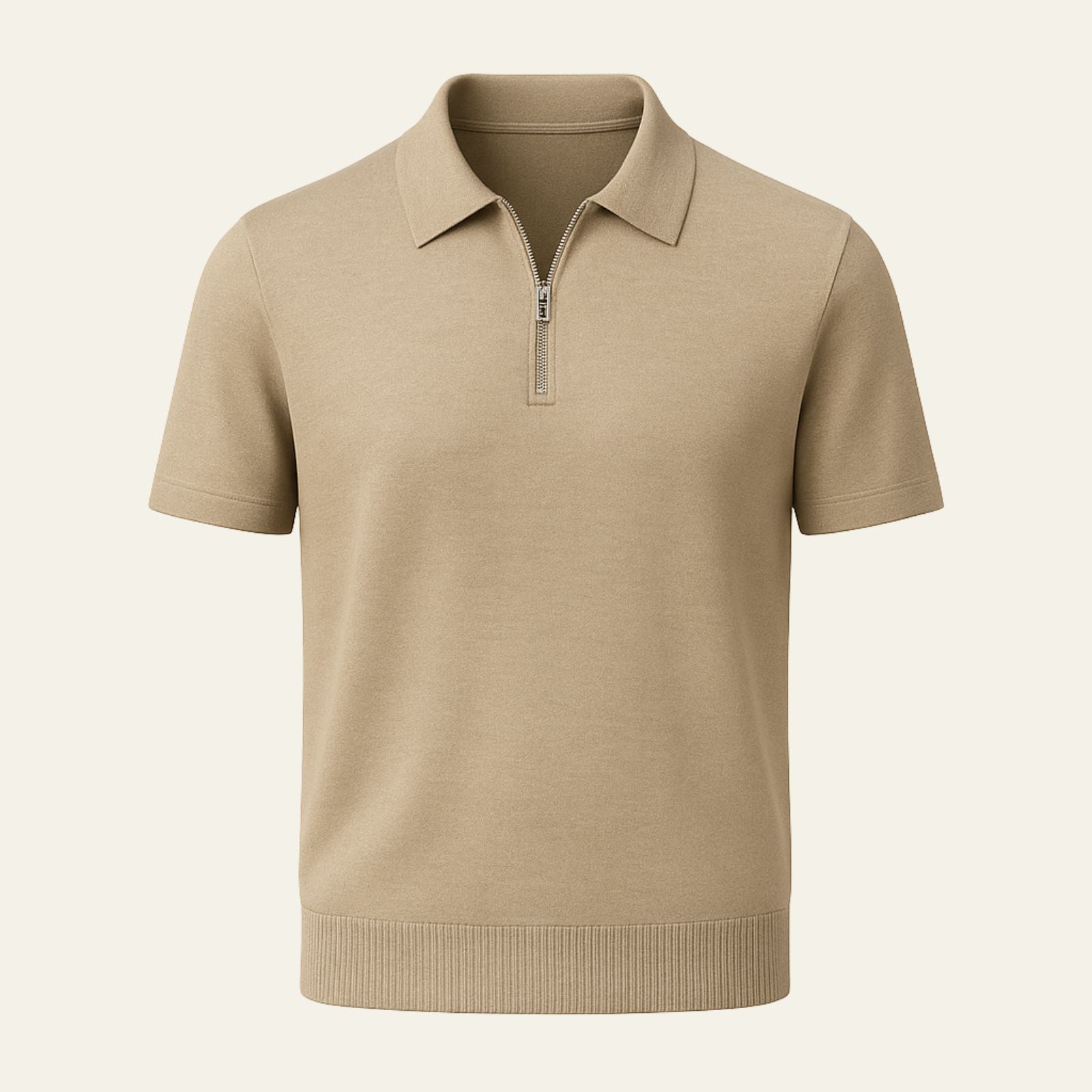 The Palermo Quarter-Zip Polo