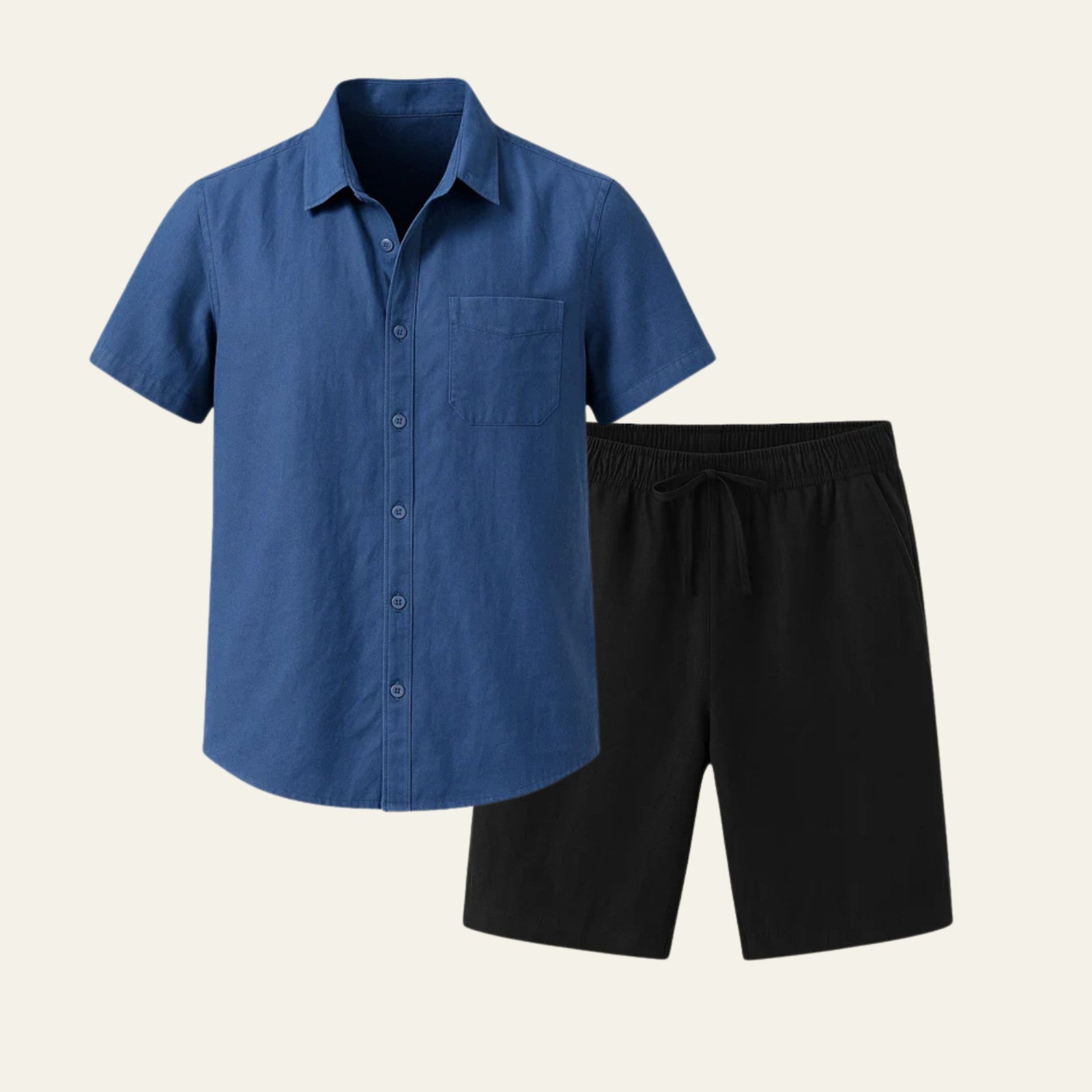 The Cap d’Antibes Linen Tailored Ensemble