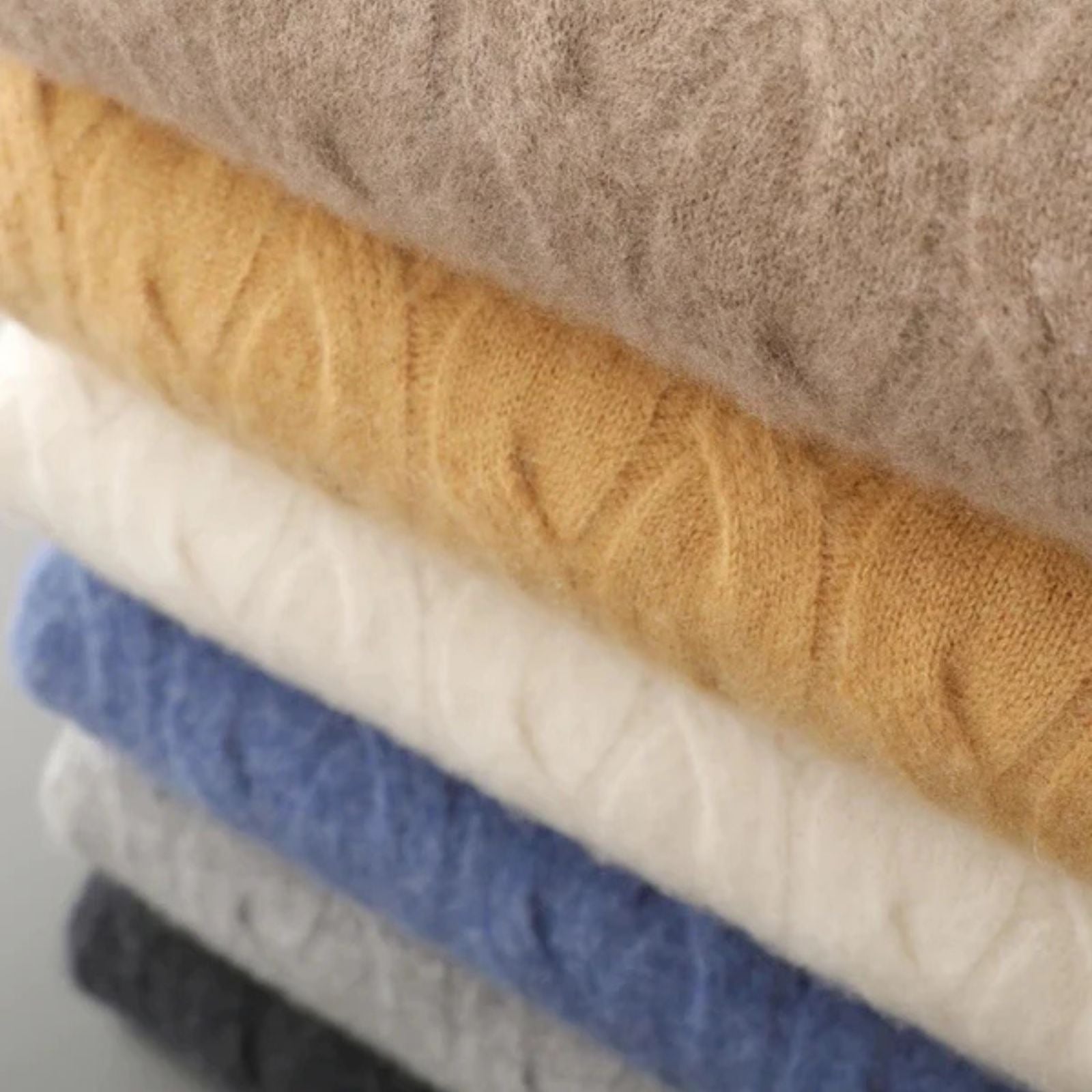 The St. Moritz Cashmere Cable Knit Sweater