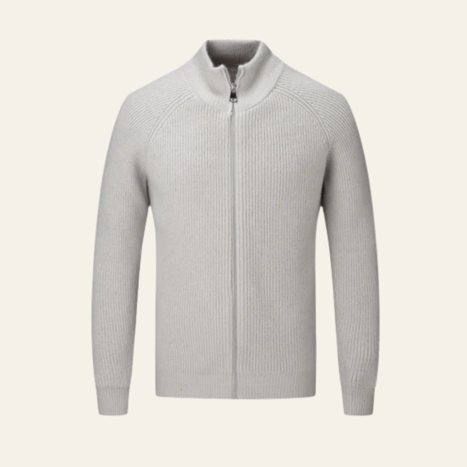 The Sorrento Wool Zipper Vest