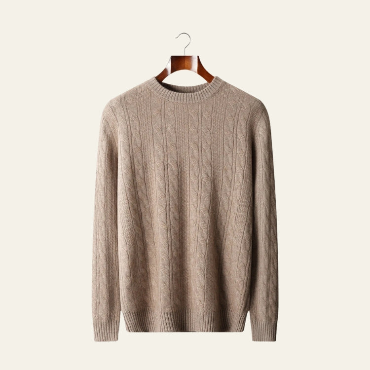 The Vienna Merino Wool Cable Knit