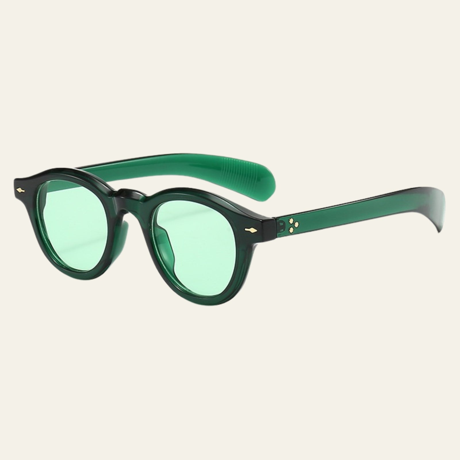 The Sorrento Round Acetate Sunglasses