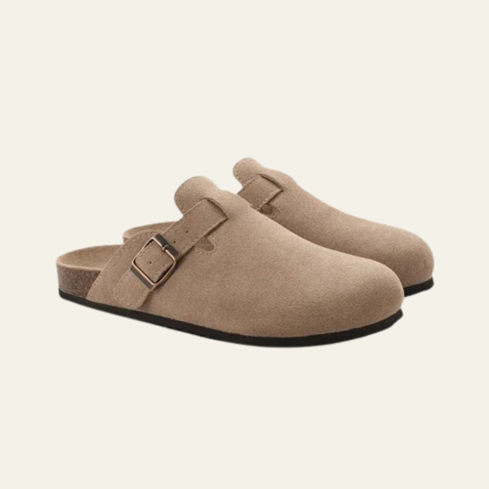 The Cannes Suede Clog
